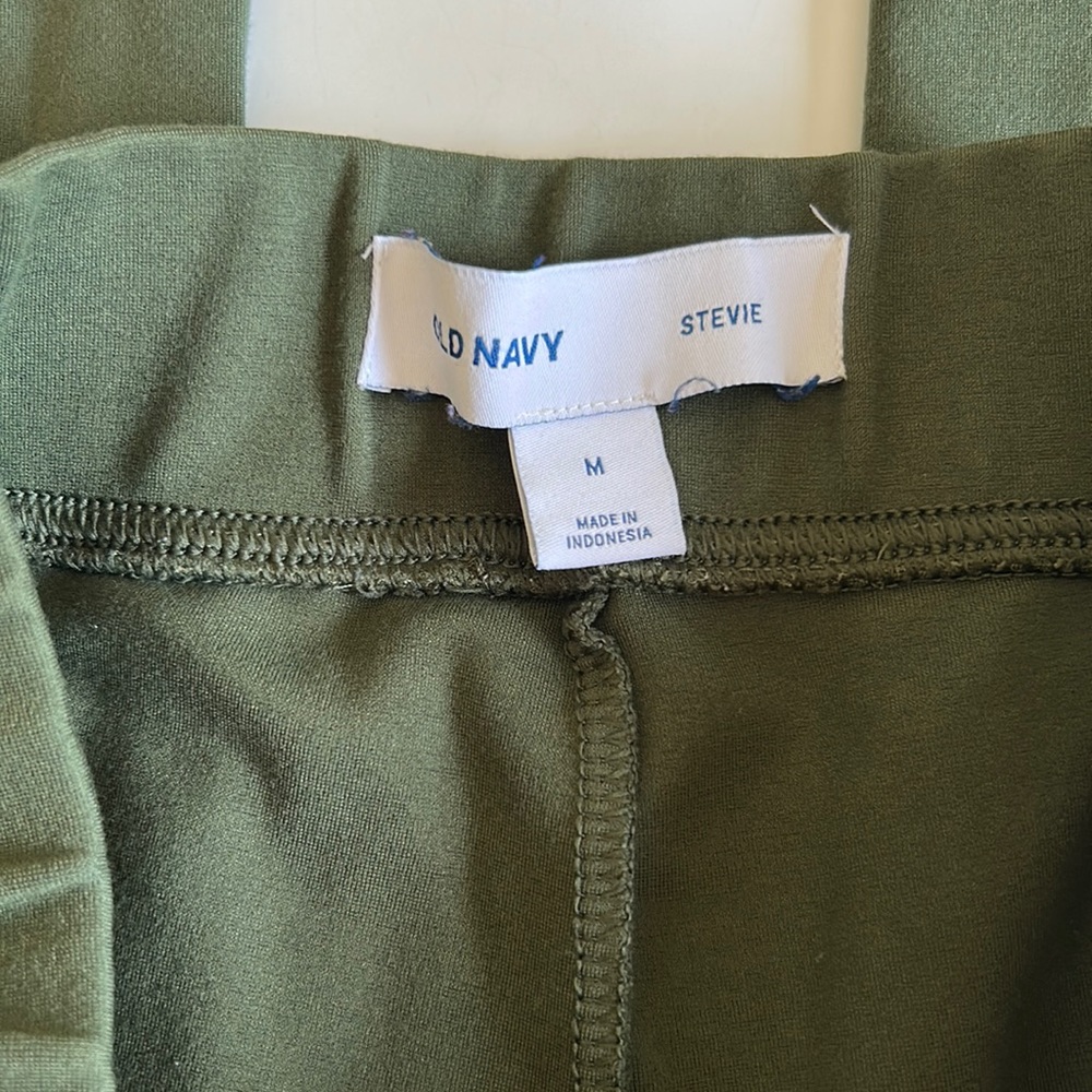 Old Navy Stevie Olive Green Leggings - Picture 8 of 8